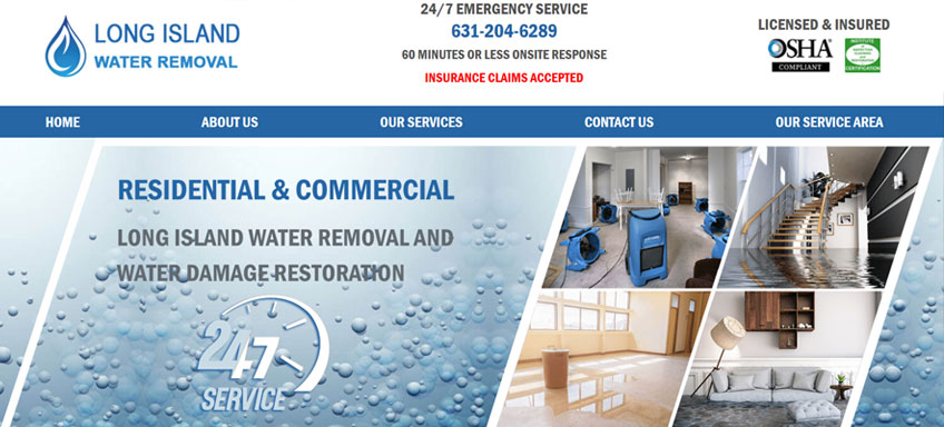 Long Island Water Removal